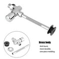 thumbnail image 4 of 1x Urinal Toilet Flush Valve Button Type Manual Delay Automatic Shutoff, 4 of 8