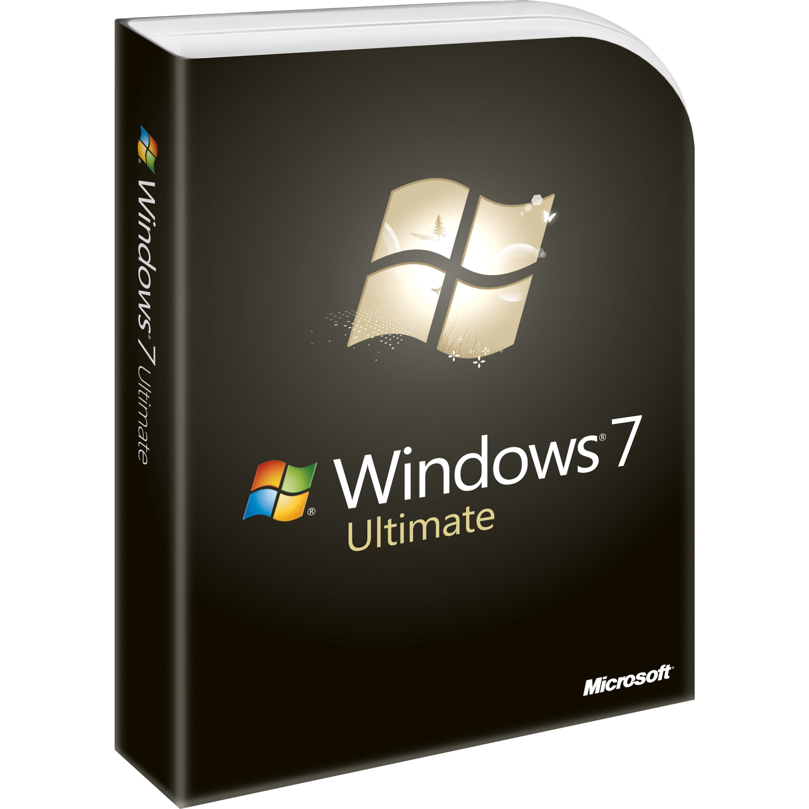 evaporación fecha excursionismo Microsoft Windows 7 Ultimate With Service Pack 1 64-bit, License and Media,  1 PC - Walmart.com