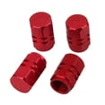 thumbnail image 2 of 4x Embouts de Pneu Rouges, Couvre-Éléments Universels pour Voitures, Véhicules / Usage Intensif, 2 of 8