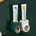 thumbnail image 4 of Dispensador de pasta de dientes, dispensador automático de pasta de dientes de 1 pieza para duchas infantiles y familiares, es un accesorio de baño montado en la pared con una ventosa súper pegajosa., 4 of 5