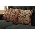 thumbnail image 5 of Ambesonne Vintage Throw Pillow Cover 4 Pack, Mechanical Clocks Gears, 16", Dark Orange Beige, 5 of 5