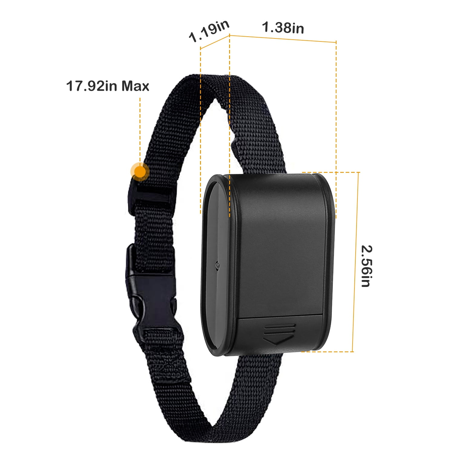 iMountek Electric Dog Collar Receiver Anti-Bark Dog Deterrent Training Collar with Beep Shock Modes for Dog Fence System