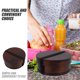 thumbnail image 3 of Estuche de madera para bento, contenedor de comida japonesa, lonchera vintage, 3 of 7