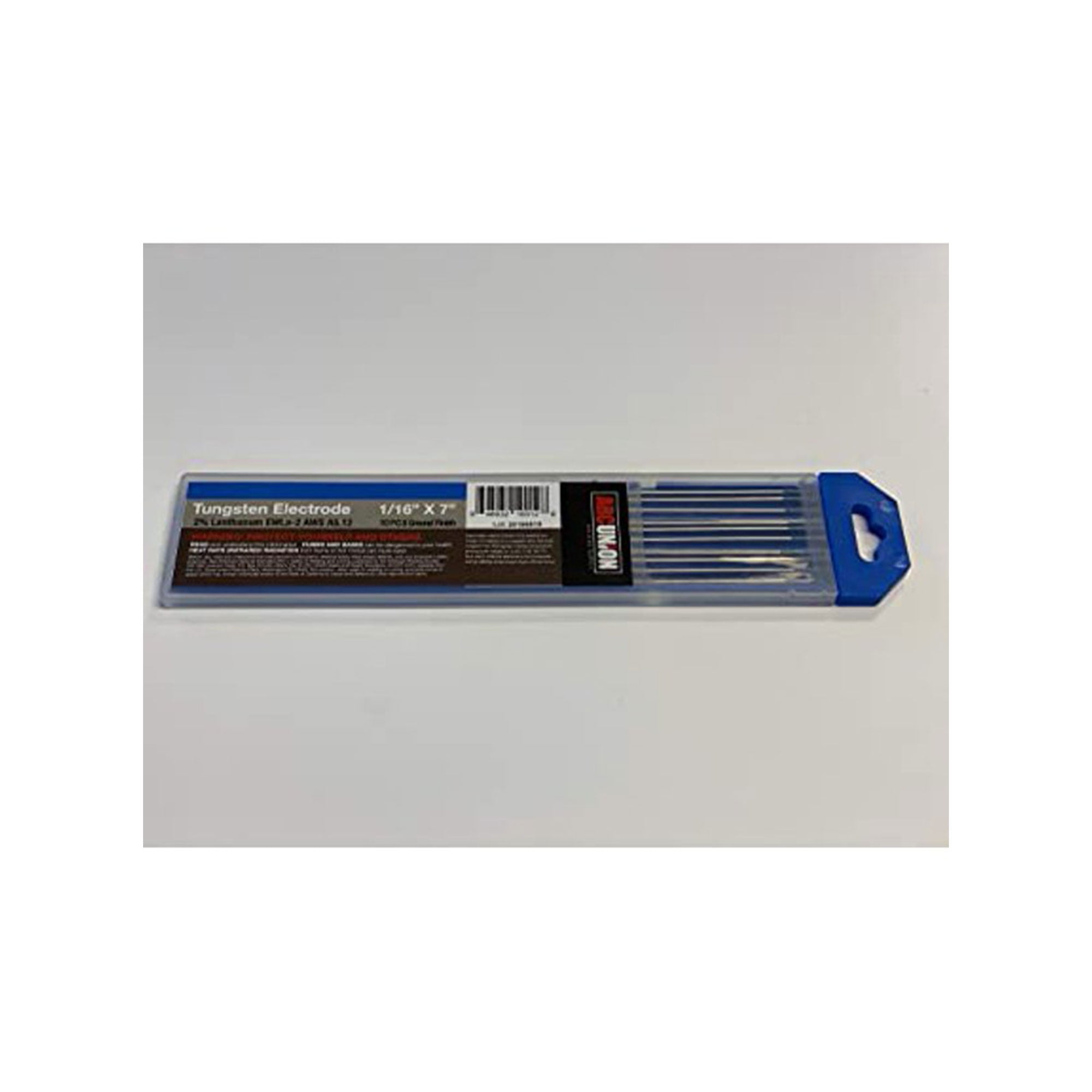 Arc Union TIG Welding Pure Tungsten Electrode, Blue, (1/16 x 7), 10 Pack