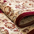 thumbnail image 6 of Rugs.com Aditi Collection Rug – 6' Round Red Low Rug Perfect For Kitchens, Dining Rooms, 6 of 9