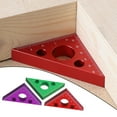 thumbnail image 3 of Right Angle Ruler Woodworking Triangle Ruler Height Measuring Gauging Tool, 3 of 9