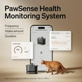 thumbnail image 2 of PETLIBRO Cat Water Fountain, App Monitoring Pet Fountains for Cats Indoor with Stainless Steel Tray, 2.5L/84oz Dockstream Automatic Water Dispenser for Drinking, 2.4G Wi-Fi Smart Bowl Inside, 2 of 19
