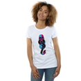 thumbnail image 2 of Harry Potter Womens Neon Dark Mark Cotton T-Shirt, 2 of 5