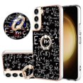 thumbnail image 1 of Funda para Samsung Galaxy S23+ 5g con galvanoplastia de doble cara IMD y soporte para anillo (sonrisa), 1 of 5