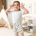thumbnail image 7 of joogoo Retro Skull Polka Dots Girls Lined Shorts Bike Dance Bottoms 10Y, 7 of 7
