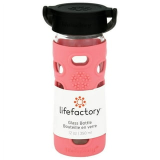 Eco Friendly Home :: 16 oz Glass Bottle with Straw Cap and Silicone Sleeve  by Life Factory - Red - Little For Now - Cloth Diapers and other Eco  Friendly Baby Products