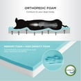 thumbnail image 2 of Cama para perros, soporte ortopédico de espuma viscoelástica, impermeable, 2 of 7
