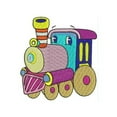 thumbnail image 5 of Toy Trains(1) Embroidery Designs - All Popular Formats Included - Loaded on USB Stick, 5 of 10