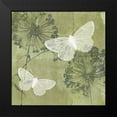 thumbnail image 2 of Goldberger, Jennifer 15x15 Black Modern Framed Museum Art Print Titled - Dandelion and Wings II, 2 of 5