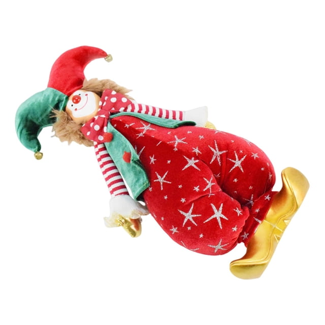 Muñeco de de pie, figura de , colección, artesanía, recuerdo de fiesta, decoración del hogar, juguete de arlequín artesanal novedoso