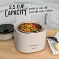 thumbnail image 5 of Nostalgia 20 oz. Portable Heated Lunch Box, Oatmeal, 5 of 9