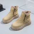 thumbnail image 2 of Chaussures pour Femmes Bottes de Neige Chaussures à Plateforme Chaussures en Coton Chaudes Bottes Courtes Chaussures Décontractées Extérieures Bottes Hautes Femmes Blanches, 2 of 10
