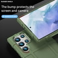 thumbnail image 5 of Slim Fit Phone Case for Samsung Galaxy S22 Ultra, Rugged Shield Durable Case with Military Grade Shockproof and Camera Lens Protection Shell for Galaxy S22 Ultra, HD Green, 5 of 16