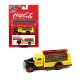 thumbnail image 2 of Classic Metal Works 30619 3.12 in. 1-87 Scale 1941-1946 Chevrolet Delivery Bottle Coca Cola Model Truck, Yellow & Black, 2 of 2