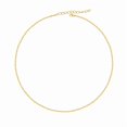 thumbnail image 5 of LuLiaMenton Goldtone Triple Layered Stacked Chain Necklace, Minimalist Jewelry, 5 of 6