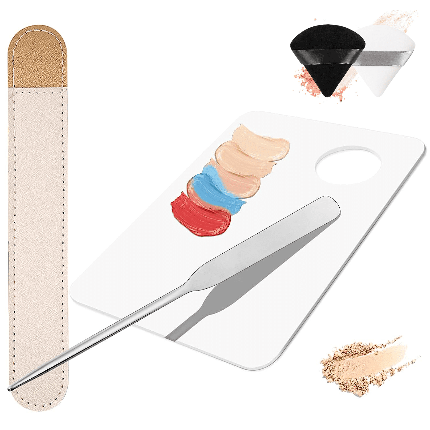 Korean Makeup Spatula, Foundation Korean Spatula Palette, Make Up