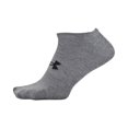 thumbnail image 3 of Under Armour Adult Essential Lite No Show Socks, 6-Pairs , Gray Assorted , Medium, 3 of 4