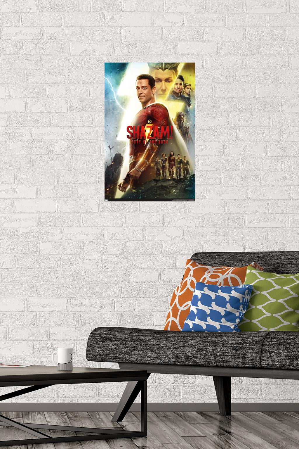 DC Comics Movie Shazam! Fury of the Gods - One Sheet Wall Poster, 14.725" x 22.375"