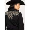 thumbnail image 5 of Scully Womens Black Poly/Rayon Scroll L/S Blouse S, 5 of 6
