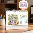 thumbnail image 6 of FLOPESN 2026 DIY Diamond Art Painting Desk Calendar,Thick Paper Monthly Flip Tabletop Calendars for Office Home Decor Planning-Bouquet, 6 of 9
