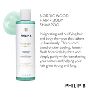 Philip B Nordic Wood Hair & Body Shampoo, 2oz