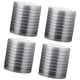 thumbnail image 4 of 4 elevadores de muebles de metal resistente, multiusos, antideslizantes, altura ajustable para cama Gris, 4 of 9