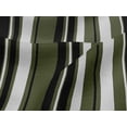 thumbnail image 4 of oneOone Viscose Jersey Olive Green Fabric Stripes Sewing Craft Projects Fabric Prints By Yard 60 Inch Wide-9FT, 4 of 5