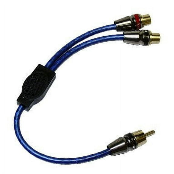 ProLink "Audiophile Series" Stereo RCA Interconnect Cables -1 Male to 2 Female Y Cable
