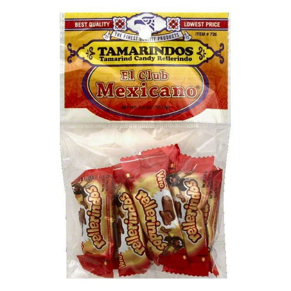 El Club Mexicano Tamarindos Rellenindos, 2 oz, Pack of 12