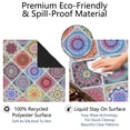thumbnail image 4 of Floral Mahjong Mat for Table, 31.5*31.5in Anti Slip American Mahjong Table Cloth, Noise Reduction, Neoprene Mah jongg Mat with Carrying Bag & 3 Dices, Mahjong Set Gift for Board Tile Games Mats, 4 of 7