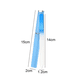 thumbnail image 2 of Juego de limas de vidrio para cortar cutículas, suave para uñas y cutículas naturales Czech GlassCandy Blue, 2 of 5
