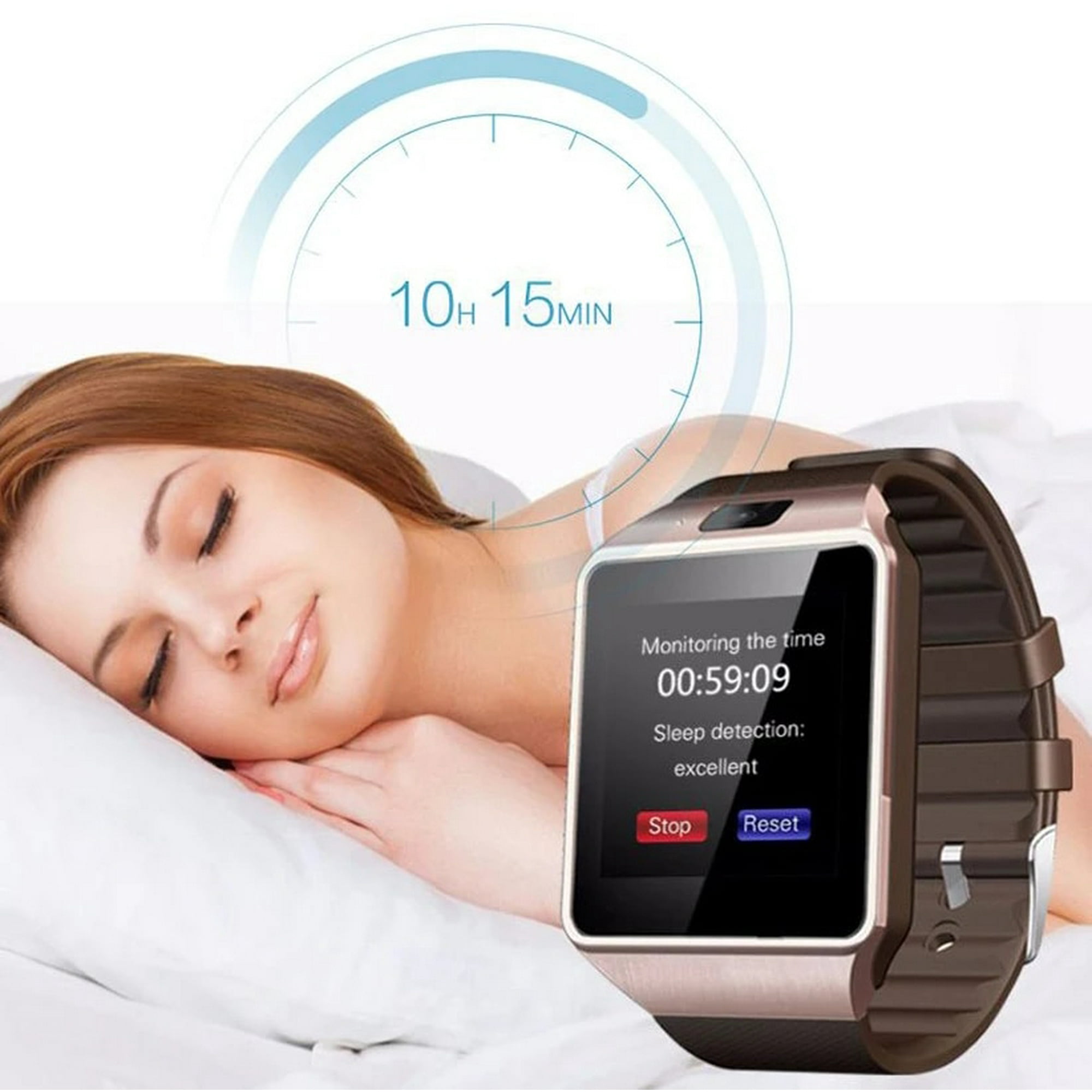 2G Sim Card Men Smart Watch TF Card Full Touch Phone Watch Bluetooth Camera MP3 Player For Xiaomi Samsung Smartwatch Men reloj Walmart