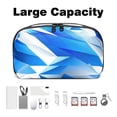 thumbnail image 3 of Israel USB Organizer | Hard Drive Cases | Charge Cord Organizer | Travel Cord Organizer Case - Oxford Cloth Waterproof Digital Storage Bag 5.9x9.44x3.14 in, 3 of 6