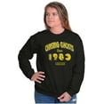 thumbnail image 4 of PACMAN Chasing Ghosts Since 1980 Unisex Plus Size Sweatshirt Brisco Brands 2X, 4 of 5