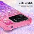 thumbnail image 3 of Funda para Xiaomi Redmi 10C Transparente con Brillos Carcasa Protectora Antigolpes con Glitter Brillante, 3 of 5