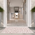 thumbnail image 4 of SAFAVIEH Courtyard Gerald Animal Indoor/Outdoor Area Rug, Ivory/Pink, 2'7" x 5', 4 of 14