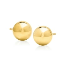 Ross-Simons Italian 8mm 18kt Yellow Gold Ball Stud Earrings, Women's, Adult