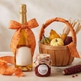 thumbnail image 5 of Thanksgiving Wired Edge Ribbon, 2.5 Inch x 5 Yards, Pumpkin and Maple Leaf Fall Design for Wreath, Bows, and Seasonal Farmhouse Decor, 5 of 6