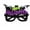 F, variant on Halloween Funny Light Up Glasses Halloween Party Cospaly Glasses Halloween Decorations