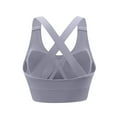 thumbnail image 3 of Joau Sports Bra for Women Padded Medium Support Criss Cross Strappy Back Bras Comfort Seamless High Impact Yoga Exercise Athletic Bras, 3 of 4
