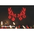 thumbnail image 2 of Glowneon Deer Horn Neon Sign, Deer Horn Led Sign, Deer Horn Christmas Led Light, Christmas Sign, 2 of 5