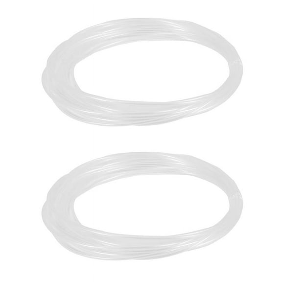 2X Clear Transparent Heat Shrink Tubing Vehicle Wiring Boat Electrical Diameter 1.5mm 5M,2 x Heat shrinkable tube sleeve,Transparent