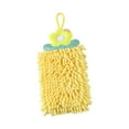 thumbnail image 1 of DOLITY Hanging Hand Towels Towels Reusable Quick Dry Kitchen Towels Microfiber Yellow, 1 of 9