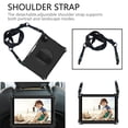 thumbnail image 5 of Dteck Case for iPad Pro 11-inch 3rd Generation/Pro 11" 2020/2018,Shockproof EVA Hybrid Hand Pull 360 Rotatable Kickstand Cover for iPad Air 4th Gen 10.9" with Adjustable Shoulder Strap,Black, 5 of 6