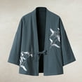 thumbnail image 2 of Men's Embroidered Hanbok Cardigan Retro Trend Thin Embroidered Cardigan Fashion Versatile Tops, 2 of 4